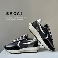 在飛比找蝦皮商城精選優惠-[二手] NIKE X LD WAFFLE SACAI BL