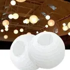 25/30CM PAPER LAMPSHADE CEILING LIGHT PENDANT LAMP BALL DECOR SALE LANTERN S9K6