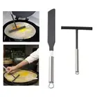 2 Pieces Crepe Making Spreader Kitchen Gadgets Pancake Maker Tools Cookware T
