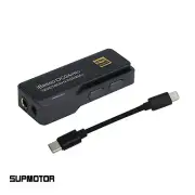 Grey DC04PRO HiFi Decoder with Lightning Cable Dual CS43131 Flagship DAC
