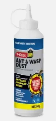 Yates 350g Home Pest Ant & Wasp Killer Dust
