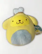Squishmallows Sanrio Hello Kitty & Friends Pompompurin 8" Easter Plush 2024 NWT