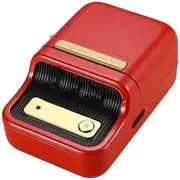 JSEIAJB Label Printer Portable Pocket Label Printer Thermal Label Printer Fast Printing Home Use Office