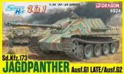 Dragon #6924 1/35 Jagdpanther Ausf.G1 Late Production / Ausf.G2 (2 in 1)