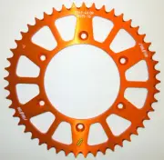SUNSTAR 1998-2002 380 Sx KTM REAR SPROCKET ALUMINUM 49T-520 ORG HUS/HUSQ/KTM 5-3