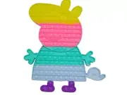 Jumbo Peppa Pig Rainbow Color PopIt Fidget Sensory Toy Stress Relif Popping