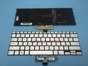English Keyboard For Asus ZenBook 14 UX434 UX434F UX434FA UX434FL Backlit Silver