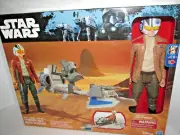 Star Wars The Force Awakens Speeder Bike Poe Dameron Hasbro Disney 11"