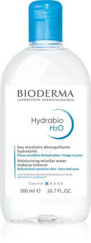 Bioderma Hydrabio H2O Micellar Cleansing Lotion for Dehydrated Skin 500 ml
