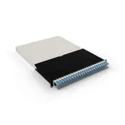 Patchbox.One 30RU STP Blue Cat6A Cable Management System, Includes 24x 30RU Blue Casettes, 3x Patchcatch Pairs & 1x Mounting Rail Pair PONE30STPBL