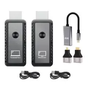 Wireless HDMI Video Transmitter and Receiver HDMI to Type-C Extender For PC TV