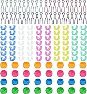 Bobbin Thread Buddies Set Including Bobbin Holders Clips Bobbin Thread Spool Hugger and Thread Clips Holder Practical Bobbins Buddies Set for Embroidery Quilting Sewing(142Pcs)