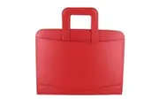 Metropol Zipped Folder with Handle (Red) - A4