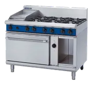 Blue Seal Evolution Series GE58C - 1200mm Gas Range Electric Convection Oven