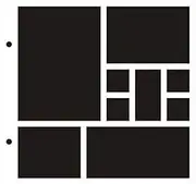 Deluxe Designs - Template 37-F (8X8)*