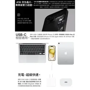 Apple iPhone 15 Plus 6.7吋智慧型手機~送MK殺菌盒+MK30W旅充頭 [ee7-1]