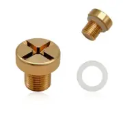 Radiator Coolant Expansion Tank Bleeder Screw, Automotive Coolant Bleed Screw