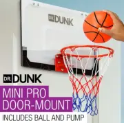 PRESALE DrDUNK Indoor Mini Basketball Hoop Ring Backboard Kit Door Mounted Mount