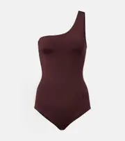 [Loro Piana] Loro Piana One-shoulder swimsuit AU 12 brown