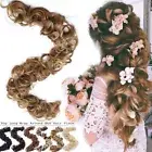 Lady Curly Bun Hair Piece Scrunchie Wrap Ponytail Messy Updo Extensions Daily US