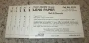 Lens Paper Clay Adams Brand New 300 sheets 6x4 inches Soft and Smooth