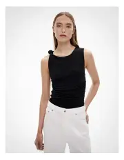 [Witchery] Knot Detail Tank in Black