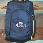 The Open Championship Titleist Players Sack Pack Navy/Yellow/White New with Tags