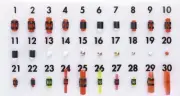 Stil Crin Shotgun Bead Sight Screw in Thread - Choose Style and Size