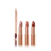 [Charlottes] The Super Nudes Lip Kit: 90s-inspired Lipstick Gift Set | Charlotte Tilbury