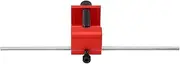 Quick Accurate Alignment Tool Chain Alignment Tool Precise Efficient Long Lifespan Easy to Operate Universal Fit for Motorcycles ATVs (Red)