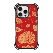 iPhone 16 Pro Bounce Case MagSafe Compatible Paper Cutting by bu2ma