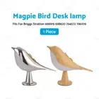 LED Table Lamp Modern Magpie Bird Desk Bedside Touch Reading Night Light Bedroom