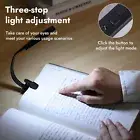 Led Light Portable Easy Adjustment Flexible Led Desk Reading Lamp Abs