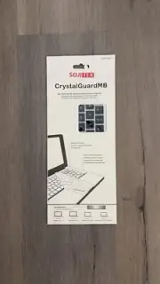 Crystal Guard MB Black Mac Book 12”-15” Laptop Apple Computer Keyboard Guard