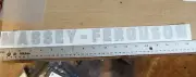 Massey Ferguson implement decal Mower spinner cultivator discs harrow plough 18"