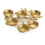 MICHAEL ARAM POMEGRANATE 6PC COMPARTEMENT PLATE 175255.NEW IN BOX