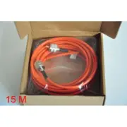 15M Feeder Pure Copper Dual M Connector Feeder Line for Shortwave Radio Used ot2