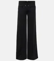 [Courreges] Courrèges Interlock logo jersey track pants AU 16 black