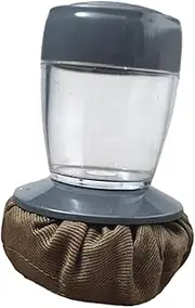 Alipis Efficient Oil Collection Brush Dish Scrubber Soap Dispenser for Pancake Griddles Random Color
