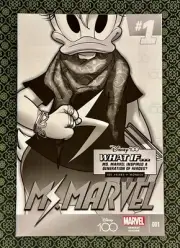 Amazing Spider-Man #33 Giada Perissonotto 1:100 Disney B&W Marvel