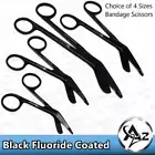 Lister Bandage Scissors Medical Instrument Stainless Steel Black Fluoride Coated