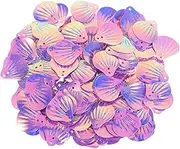 COHEALI 1 Shell Shape Sequins for DIY Crafts Double Hole Sequins for Clothing Appliques Embroidery and Accessories