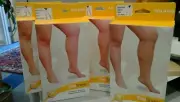 Solaris ExoSheer Below Knee Compression Stockings, 8-15 mmHg, S,M, Black