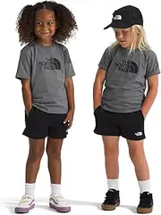 [THE NORTH FACE] NF0A8ANURPI Kid Cotton Summer Set Tracksuit Unisex Smoked Pearl/TNF Black Size 7