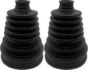 Universal Silicone CV Constant Flexible Velocity Joint Constant-velocity Dust Cover CV Boot Anti-aging Wear Resistance (2pcs)