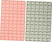 Generic Dog Treat Molds Christmas Themed Silicone Baking Mold Pet Treats Mold 72 Cell Cookie Pan