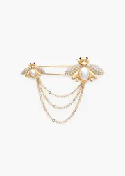 [Taking Shape] Taking Shape Bee Pin Brooch in Multi - Women's Accessories Multi