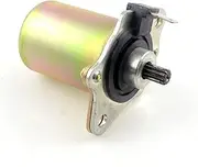 Electrical Engine Starter Motor Compatible with Dio50 AF18 AF28 ZX 50cc AF34 2-Stroke Scooter Compatible with DIO 50 Motorcycle ATV Go-Cart Spare Part