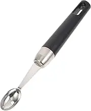 CIYODO 1pc Stainless Steel Ball Scoop Cherry Pitter Tool Small Kitchen Gadget Fruit Scoop Digging Spoon Dessert Spoon for Use