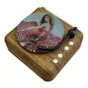 Retro Turntable Speaker, Record Player Old Fashioned 5W Speaker
